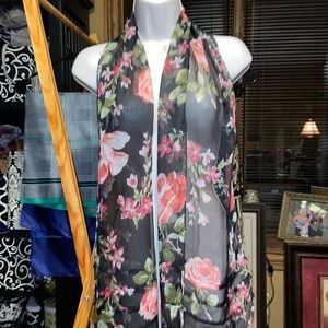 5 for $25! Floral scarf